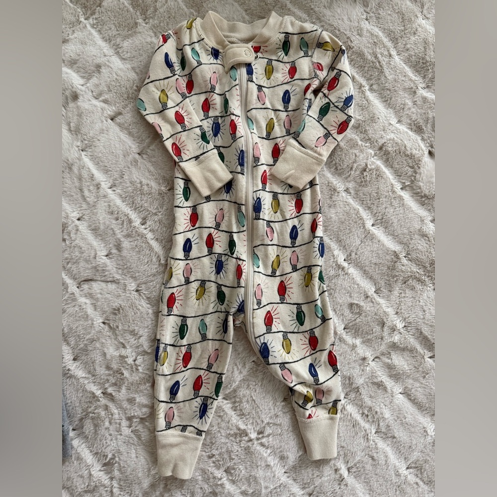 Hannah Anderson Christmas Bright Light pajamas. 6-12 mo. Good condition.